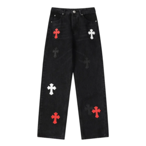 JEANS CHROME HEARTS