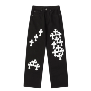 JEANS CHROME HEARTS