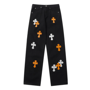 JEANS CHROME HEARTS