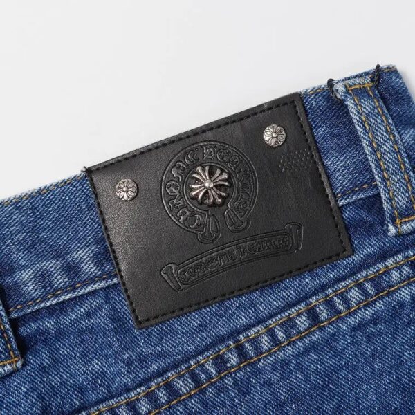 JEANS CHROME HEARTS - Image 4