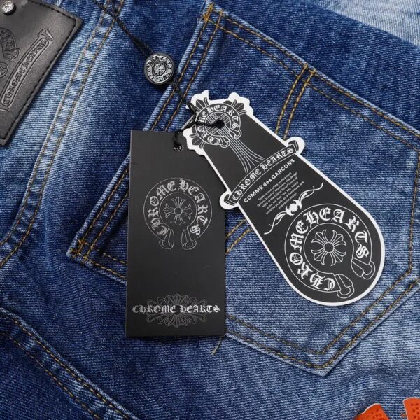 JEANS CHROME HEARTS - Image 3