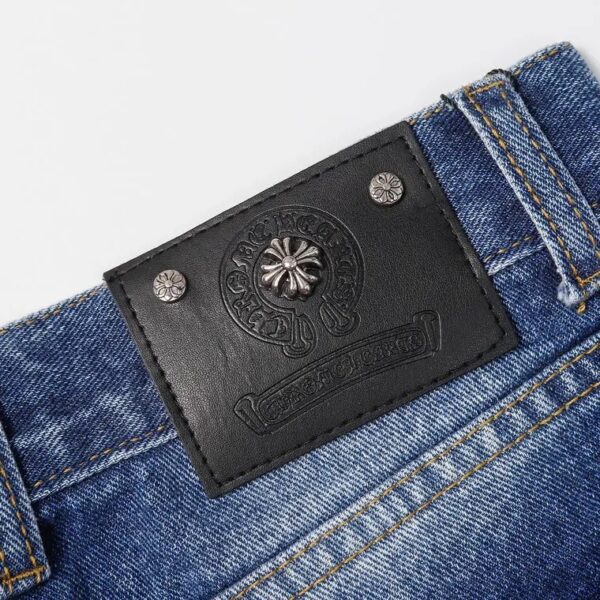 JEANS CHROME HEARTS - Image 4