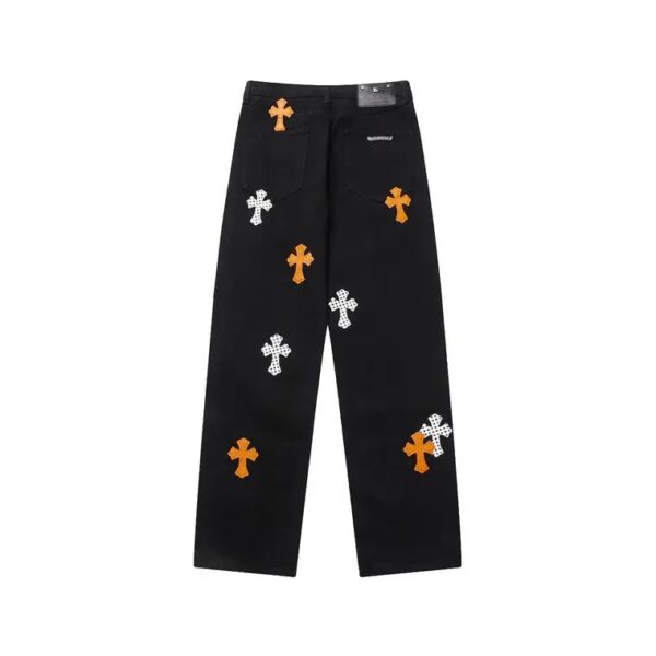JEANS CHROME HEARTS - Image 2