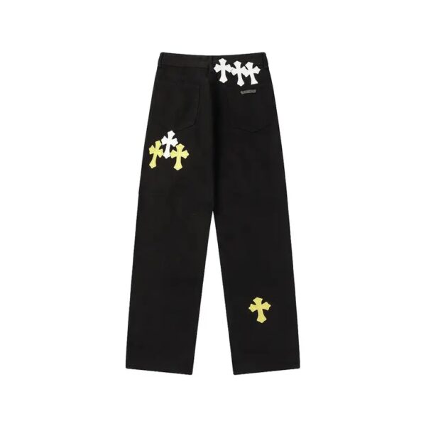 JEANS CHROME HEARTS - Image 2