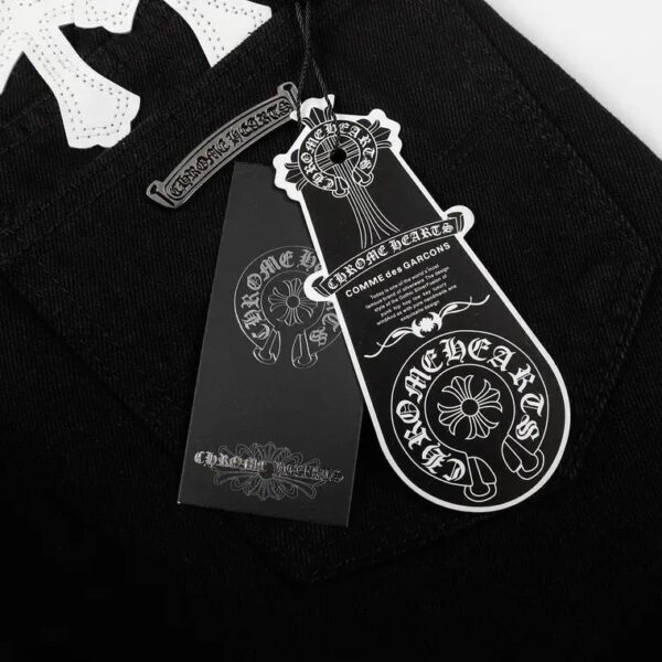 JEANS CHROME HEARTS - Image 5