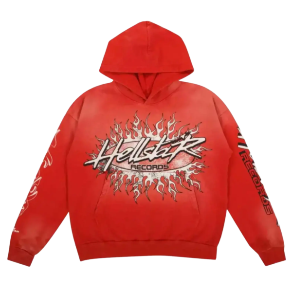 HELLSTAR HOODIE RED