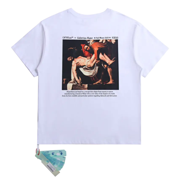 T-SHIRT OFF white