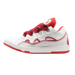 LANVIN Curb White Red