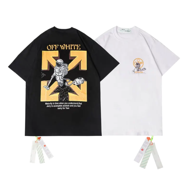 T-SHIRT OFF white