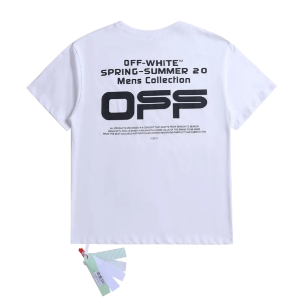 T-SHIRT OFF white