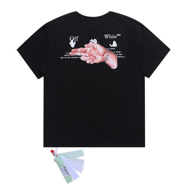 T-SHIRT OFF white