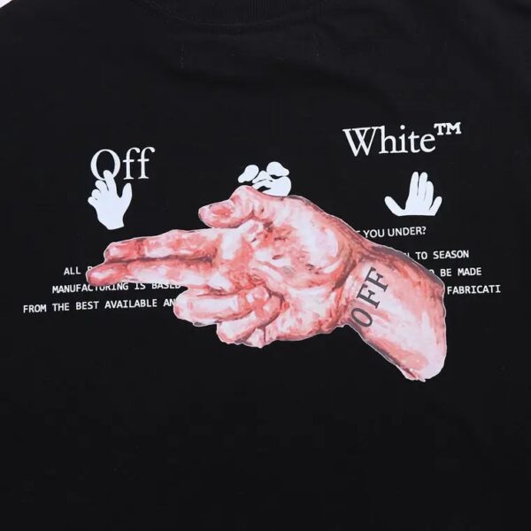 T-SHIRT OFF white - Image 4