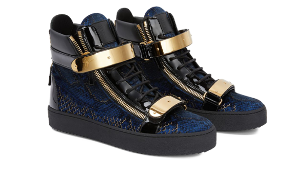 GIUSEPP ZANOTTI SHOES BLUE
