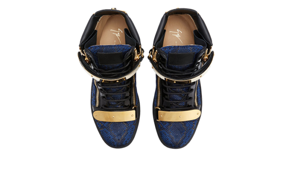 GIUSEPP ZANOTTI SHOES BLUE