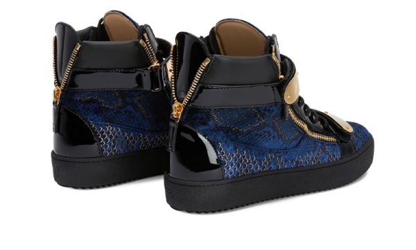 GIUSEPP ZANOTTI SHOES BLUE