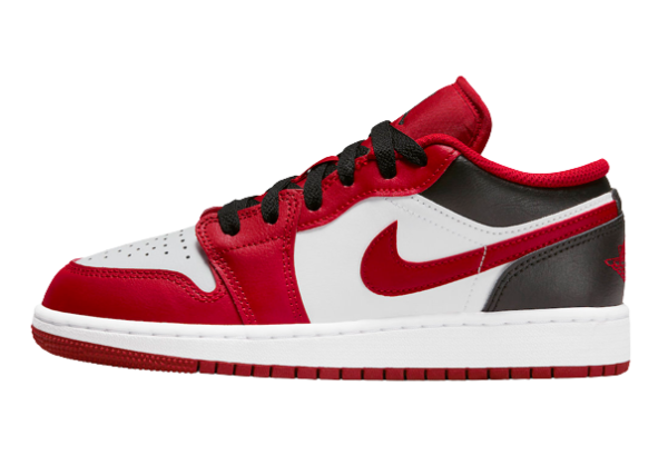 J1 LOW - REVERSE BLACK TOE