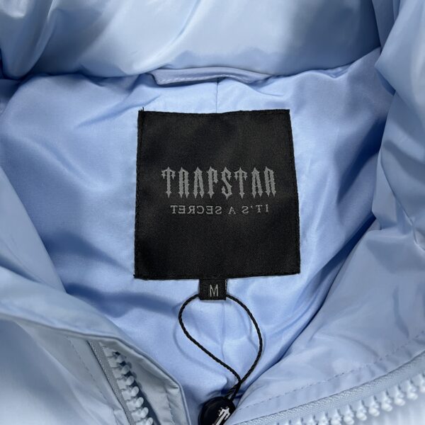 HOOD PUFFER JACKET - ICE BLUE