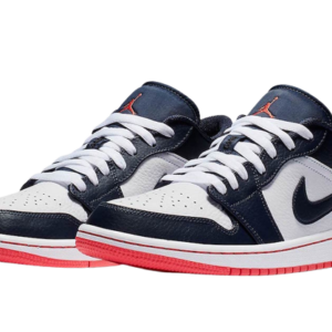J1 LOW - RETRO OBSIDIAN EMBER GLOW