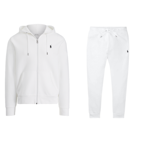 TRACKSUIT POLO WHITE (completa)