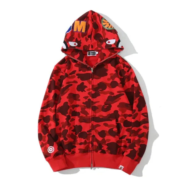 HOODIE - BAPE RED
