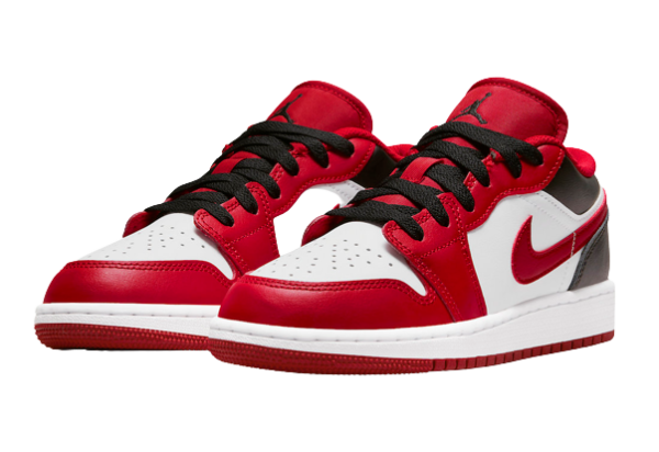 J1 LOW - REVERSE BLACK TOE