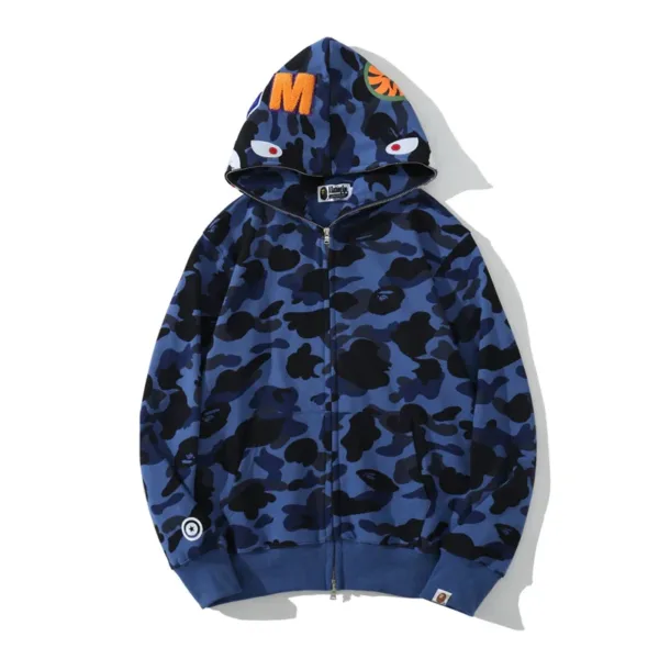 HOODIE - BAPE BLUE