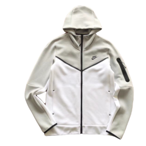 TECH FLEECE - lITTLE GREY/WHITE (completa)